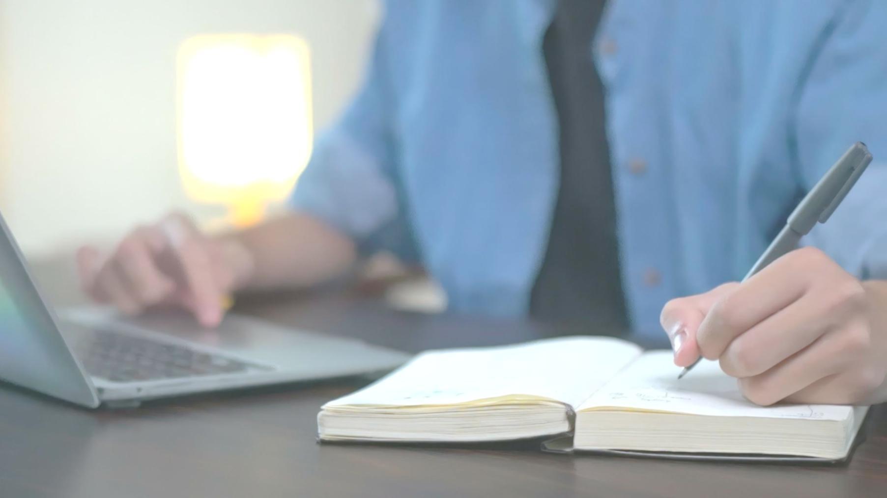 Students practicing financial modeling techniques